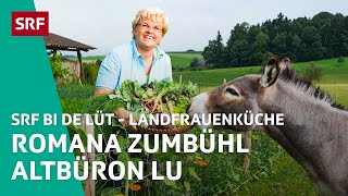 Romana Zumbühl Altbüron LU  Landfrauenküche 2013– SRF bi de Lüt  SRF [upl. by Tannenwald]