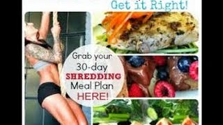 Jillian Michaels 30 day shred diet plan [upl. by Mali533]