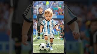 Baby football show baby football cutebaby footballshorts [upl. by Tilagram]