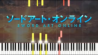 A Tender Feeling Remastered  Sword Art Online Piano Cover  Sheet Music [upl. by Rahel]