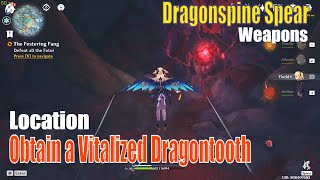 Obtain a Vitalized Dragontooth Genshin Impact [upl. by Arihsa]