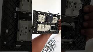 Switch board video kitne modular ka switch board hai short shortvideo [upl. by Anifled819]