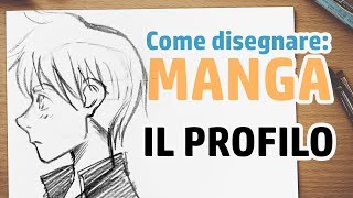 TUTORIAL  Come disegnare un PROFILO MANGA  RichardHTT [upl. by Lyrrad131]