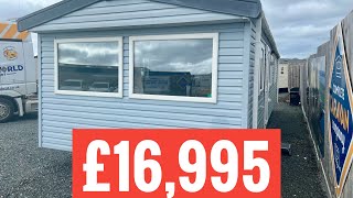 Off site static caravan for sale Scotland UK wide delivery available Atlas Moonstone 35x12 2 bedroom [upl. by Simara473]