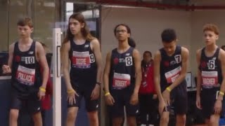 Millrose games boys 800 meter 12th place Finnish [upl. by Aelsel]