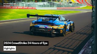 2024 CrowdStrike 24 Hours of Spa  Highlights [upl. by Israel371]