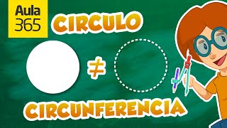 Esto No Es Lo Mismo Círculo y Circunferencia  Videos Educativos para Niños [upl. by Eaves]