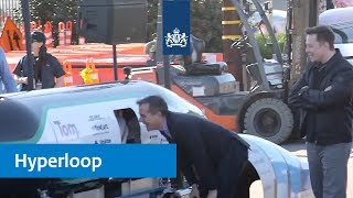 Hyperloop  Elon Musk meets Delft [upl. by Enixam]