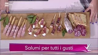 Salumi per tutti i gusti  Detto Fatto [upl. by Hpesoy]