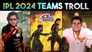 IPL 2024 TEAMS TROLL 🔥 CSK MI RCB SRH  IPL TROLLS  TELUGU CRICKET TROLLS [upl. by Enirehtacyram]