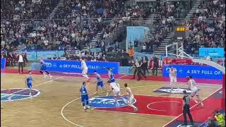 Lo spettacolo della Vitrifrigo Arena di Pesaro accoglie lItalbasket per la sfida alla Turchia [upl. by Jacinta952]