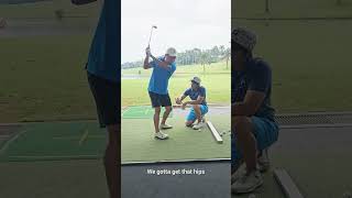 Lesson with coach Wei at LGA Damai Indah Golf BSD [upl. by Ibbed515]