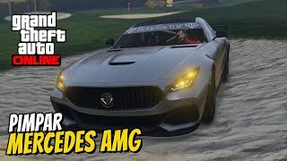 GTA 5 ONLINE  PIMPAR FET AMG MERCEDES amp RACE MED RCBIL [upl. by Yajet]