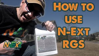 How to Use NExt RGS  Scalping Bermuda Grass  NExt DIY Lawn Care Tips [upl. by Aneez]