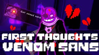 Venom Sans is op Undertale judgement day [upl. by Nickerson674]