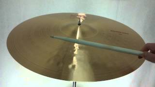 Paiste 2002 Power Ride Cymbal 22quot [upl. by Eleni861]