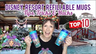 Disney World Tips and Tricks 2024  Refillable MUGS [upl. by Corissa]