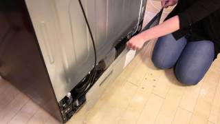 Daewoo  How to Plumb in  Install the Water Line American Style FridgeFreezer [upl. by Nyleikcaj]