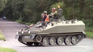 Bovington tank training area Challenger 2 DTTs and others in action [upl. by Magna]