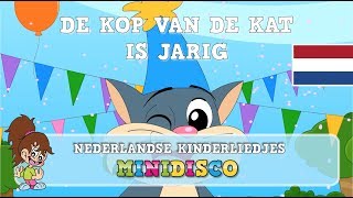 DE KOP VAN DE KAT  Kinderliedjes  Liedjes voor Peuters en Kleuters  Minidisco [upl. by Lurleen]