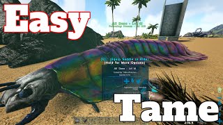 Ark Survival Evolved  How To Easily Tame An Arthropleura [upl. by Ilatan497]