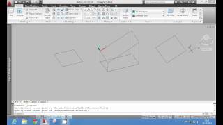 Drawing in different planes using UCS and Viewcube in AutoCAD for beginners [upl. by Nivel]