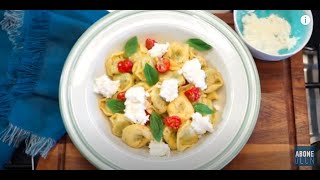 Barilla  Pesto Barilla Genovese Makarna Soslu ve Ricotta Peynirli Barilla Tortellini [upl. by Vikky281]