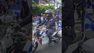 Las Motos Eléctricas de La Politur Desfile 15 de Septiembre 2024elsalvadorincreible [upl. by Elwee242]