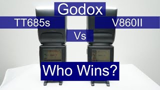 Battery life comparison  A Review of the Godox TT685 vs V860II [upl. by Acinnod]