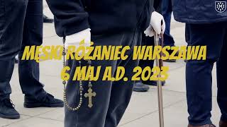 Męski Różaniec Warszawa  Maj 2023  Modlitwa Różańcowa po figurą Matki Bożej Pasawskiej [upl. by Stoeber]