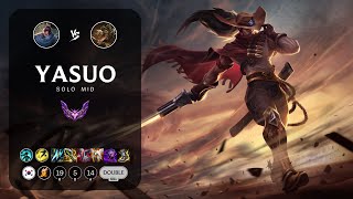 Yasuo Mid vs Renekton  KR Master Patch 146 [upl. by Bibeau]