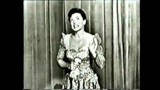 Jean Carroll  comedienne 1955 [upl. by Tacye]