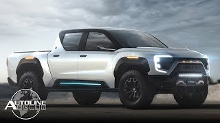 Nikola Shows Badger EV Pickup Ghosn Hires Hollywood Agent  Autoline Daily 2770 [upl. by Heeley]