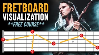 The BEST Way Of Visualizing The Fretboard Full Course [upl. by Drofla]