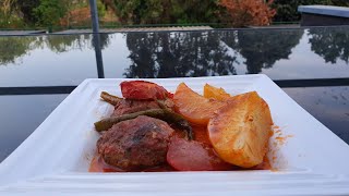 Pommes de terre et boulettes de viandes ✅ Firinda ķöfte patates  aardappelen en gehaktballen [upl. by Chae]