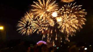 Superbe feu Dartifice du 14 Juillet 2011 a Strasbourg Alsace FRANCE Beautiful fireworks  HD  HQ [upl. by Melodee512]