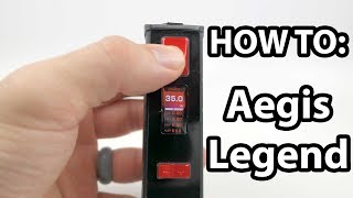 How To Set Up The Geek Vape Aegis Legend  Vaporleaf [upl. by Htabmas]