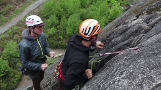 Multipitch belay change overs [upl. by Anastasius]