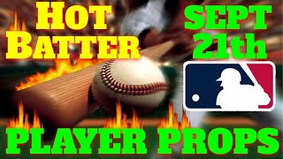 MLB ⚾ Player Props 🏟 92124  MLB Bets amp Predictions  mlbpredictions mlbpicks mlbbestbets [upl. by Braca]