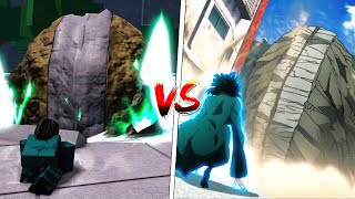 all Moves in the Strongest Battlegrounds vs Anime TSATSUMAKI [upl. by Peacock]