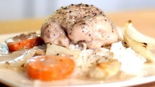 Cream of Mushroom Soup Chicken Thighs  The Hungry Bachelor [upl. by Stillmann]