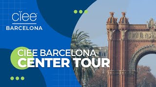 CIEE Barcelona Study Abroad Center Tour  College Study Abroad [upl. by Delos649]