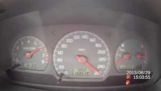 Volvo V40 turbo test drive 0  280 kmh [upl. by Kelsey]