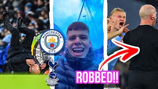 Manchester City COMPLETELY ROBBED By The Ref Against Spurs [upl. by Darom405]