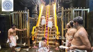 Today Padipooja at Sabarimala [upl. by Bebe29]