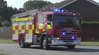 Bedfordshire Fire amp Rescue Service  Kempston Rescue Pump Turnout [upl. by Lennon]