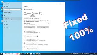Fix No Internet Access But Ethernet Is Connected  LAN Wired Network [upl. by Herwin312]