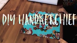 How I Sew HandkerchiefsHankies [upl. by Dore]