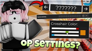 THE BEST ARSENAL SETTINGS FOR 2024  ROBLOX ARSENAL [upl. by Mathew]