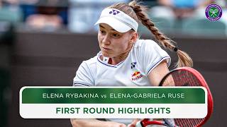 Former Champion finds her form  Elena Rybakina vs ElenaGabriela Ruse  Highlights  Wimbledon 2024 [upl. by Athallia]